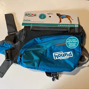 Outward Hound DayPak Blue Dog Saddleback Backpack large 55-85 lbs/girth 36 inch - Picture 1 of 9