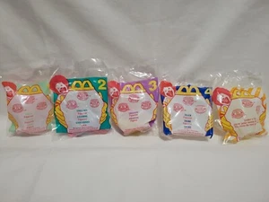1995 McDonalds Happy Meal Littlest Pet Shop #1-4 &1 under 3 Toy New/Sealed - Picture 1 of 2