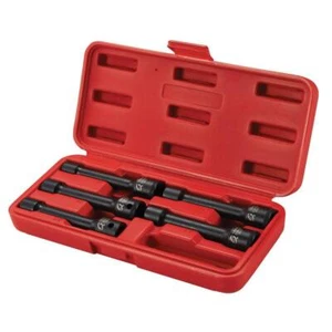 SUNEX TOOLS Head Bolt Deep Socket Set 1/2" Drive Hand Tool Universal (5-Piece) - Picture 1 of 1