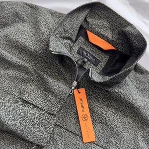 Rag & Bone Jacket Mens XXL Gray Camouflage Nylon Zip Lightweight NWT $350 - Picture 1 of 9
