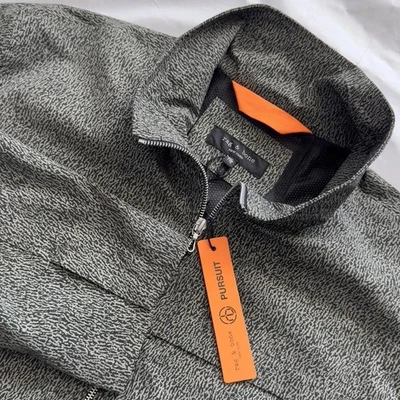 Rag & Bone Jacket Mens XXL Gray Camouflage Nylon Zip Lightweight NWT $350 - Image 1 of 4