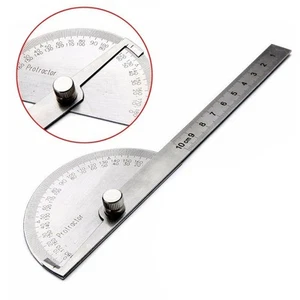 Machinist Ruler Protractors 0-180?? Rotary Angle Finder Metalworking Repalcement - Picture 1 of 12