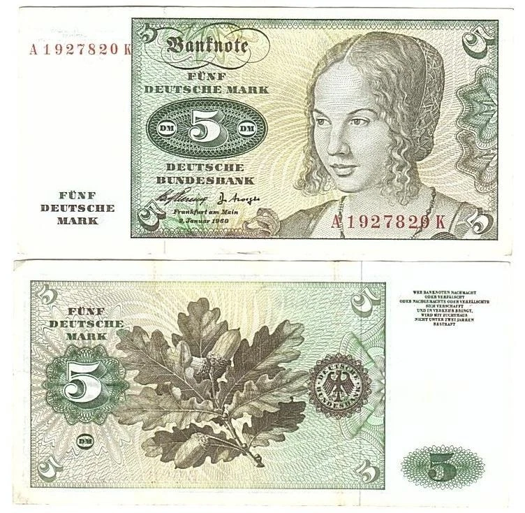 Alemania - 5 marcos 1960 en estado bastante bueno p. 18 Lemberg-Zp Foto 1 de 1