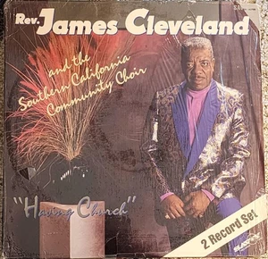 JAMES CLEVELAND - Having Church - 1990 Gospel DBL LP SAV 7099 - Foto 1 di 2