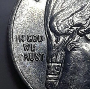 2023 P Edith Kanaka' Ole Quarter N God We Rust Error - Picture 1 of 3