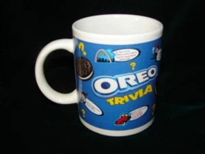 Vintage Nabisco Oreo Cookie Trivia Advertising Coffee Mug - Picture 1 of 2