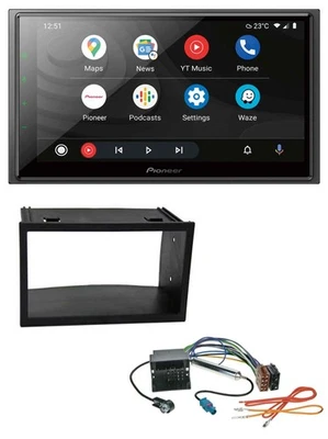 Pioneer USB 2DIN DAB MP3 Bluetooth Autoradio für VW Golf IV Polo Passat T4 Fox Q - Bild 1 von 4