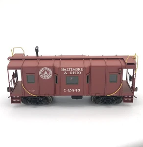 Modello non specificato ottone scala O Baltimora & Ohio I-12 Bay Window Caboose #C2445 - Foto 1 di 10