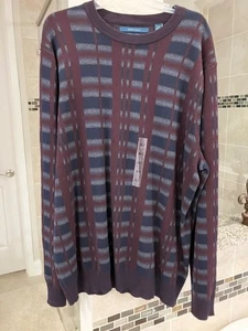 NWT - Perry Ellis Men's Cotton/Wool Blend Sweater, size XLT - Picture 1 of 4