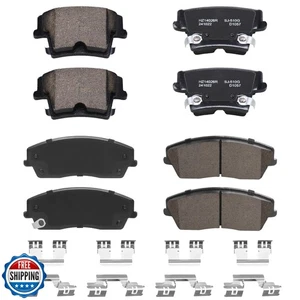 HYFTJYZ Ersatz Bremsbeläge Satz vorne und hinten kompatibel mit Chrysler 30 - Bild 1 von 5