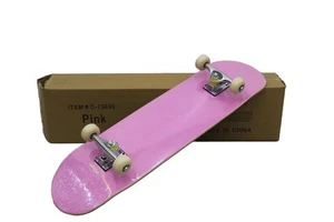 Full Size Standard Maple Deck Skateboard - Pink - Picture 1 of 6