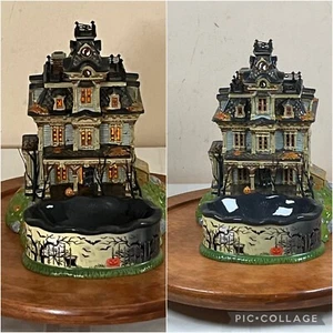 Department 56 Halloween Grimsley Manor Tricks Or Treats 56-59339 Lighted 2005 - Picture 1 of 12