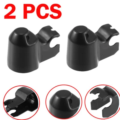 Cubierta de tapa de tuerca de brazo limpiaparabrisas trasero 2 piezas para Ford Transit Connect 2010-2014 Foto 1 de 4