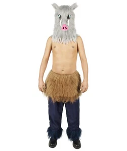 HPO Adult Men's Japanese Anime Beast Fighter Cosplay Animal Mask HA-040 - Picture 1 of 7