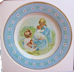 Piatto da collezione vintage 1974 avon ""tenerezza"" in scatola originale prodotto spagna - Foto 1 di 4