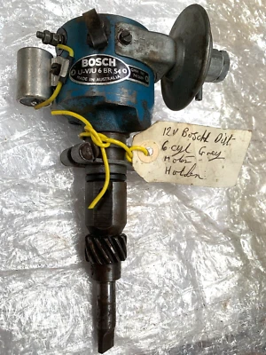 OEM GMH Bosch 7415689 Distributor Holden 6 cyl 138 Grey 48-215 FJ FE FC FB EK EJ - Image 1 of 4