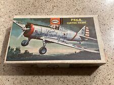 Vintage UPC P36A Curtiss Hawk 1/72 scale Plastic Airplane Model