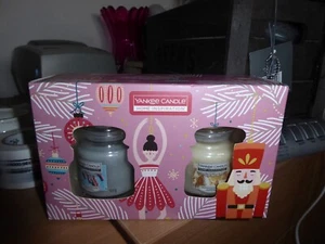 Brand New Yankee Candle set Home Inspiration candy cane, glistening christmas - Imagen 1 de 2