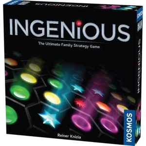 Ingenious Tile Board Game 2023 Edition Kosmos TAK 696116 Family Knizia Solo - Picture 1 of 3