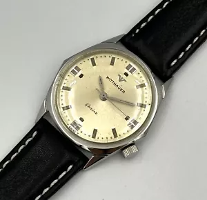 Reloj Hombre Longines Wittnauer Vintage Acero Inoxidable 17j 2956 11KS 1960s - Imagen 1 de 11