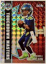 New Listing2021 Panini Mosaic Russell Wilson Silver Mosaic Touchdown Masters #Tm-13