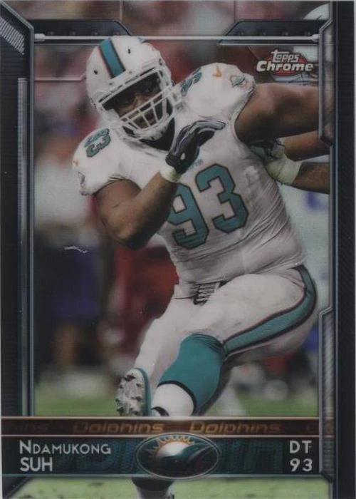 2015 Topps Chrome Ndamukong Suh #22
