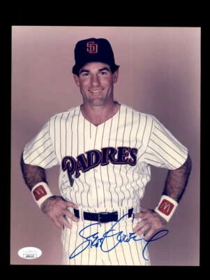 Steve Garvey JSA Coa Signed  8x10 Photo Autograph Padres - Image 1 of 2