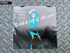 Debbie Gibson 1987 Shake Your Love Vinyl 7” Single - 1st Pressing Record 45rpm - Imagen 1 de 4