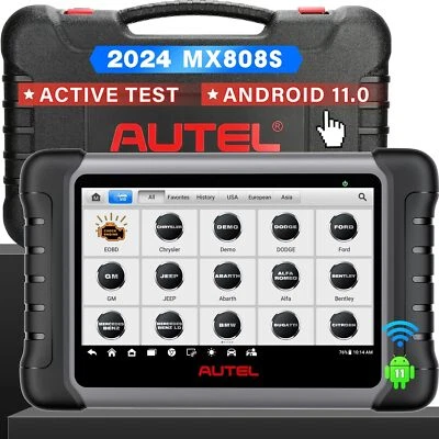 2025 Autel MaxiCOM MX808S as MK808S Pro OBD2 Auto Scanner Bidirectional Tool  - Image 1 of 4