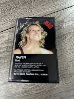 Vintage 1986 Cassette Tape Raven Mad Atlantic Records - Image 1 of 4