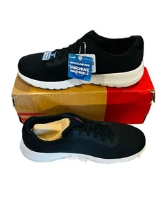 Zapatilla deportiva para mujer Skechers Go Walk Joy-extática, negra/blanca, 10 - Imagen 1 de 6