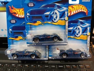 hot wheels 2001 First Editions  Riley& Scott MK III LOT LOF 3 .INT CARDS - Picture 1 of 2