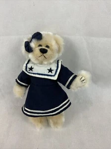 Ty Beanie Babies 8” BREEZY The Bear Sailor Dress Attic Treasures Collection 1993 - Picture 1 of 7