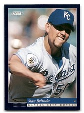 Stan Belinda 1994 Score #160 Kansas City Royals BASEBALL