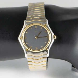 Pre-owned Ebel Two Tone 18K Stainless Steel Sportwave 33mm - Picture 1 of 16