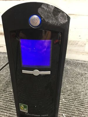 For Parts CyberPower (CP1350AVRLCD) Intelligent LCD Tower 1350 VA  No Battery  - Image 1 of 4