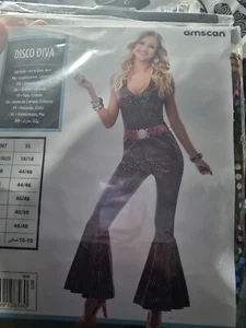 Disco Diva Costume for Plus Size Women - Be the Life of the Party! - Picture 1 of 4