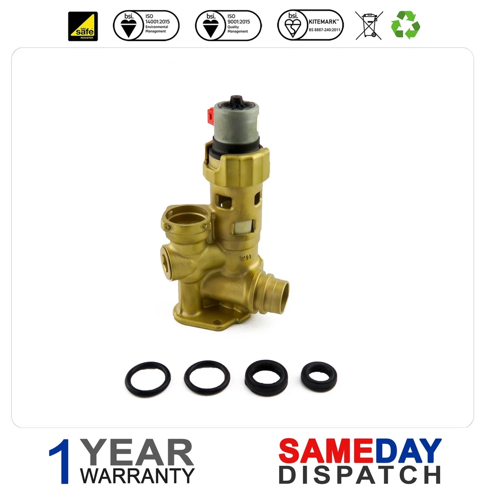 VAILLANT ECOTEC PRO 24 28 DIVERTER VALVE  0020132682 SeeList Below - Image 1 of 1