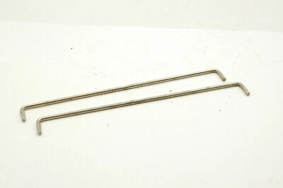Lionel Short HANDRAILS - Prewar, 4 Inch long, Nickel Plated, P/N unknown, PAIR - Image 1 of 4