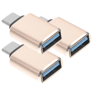 3 Pcs Adaptateur USB À Typec Convertisseur Vers Convertisseurs De - Photo 1/10