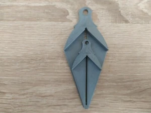 Zentrierwinkel Mittenfinder Mittelpunktfinder Rund Oval Tool - Bild 1 von 5