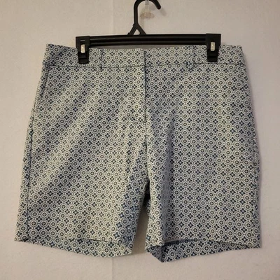 Pantalones cortos chinos Willi Smith para mujer con estampado geométrico talla 12 Foto 1 de 4