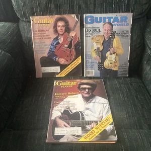 3 Guitar Player World Magazines 1979-1983 Les Paul Howard Roberts Lee Ritenour - Bild 1 von 1