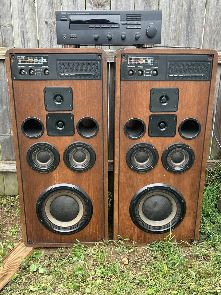 Vintage 1980’s KOSS CM/1030 Stereo Speakers - Repaired Switches, Local Pick Up - Image 1 of 4