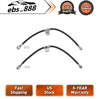 Подходит для Pontiac Fiero 1985-1987 годов выпуска передний тормоз гидравлический шланг тормозной шланг тормозной шланг - Изображение 1 из 4