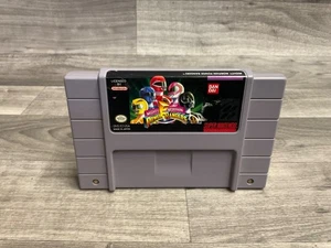 Mighty Morphin Power Rangers SNES, 1992 cartuccia autentica - Foto 1 di 7