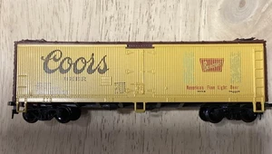 HO- GARE Banquet "COORS BEER" 40' Boxcar #5465- estate - Picture 1 of 7