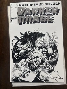 DARKER IMAGE #1 ~ PLATINUM FOIL VARIANT Sam Kieth Image Comics 1993 - Picture 1 of 6