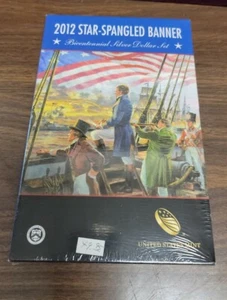 2012 P Proof Star Spangled Banner  Commemorative Bicentennial Silver Dollar Set. - Picture 1 of 2
