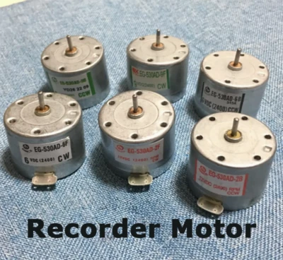 530 Recorder Motor 2400RPM 6V 9V 12V Micro Motor Forward and Reverse Rotation - Image 1 of 3